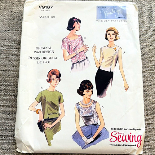 Vogue patterns v9187 vintage - patterns,