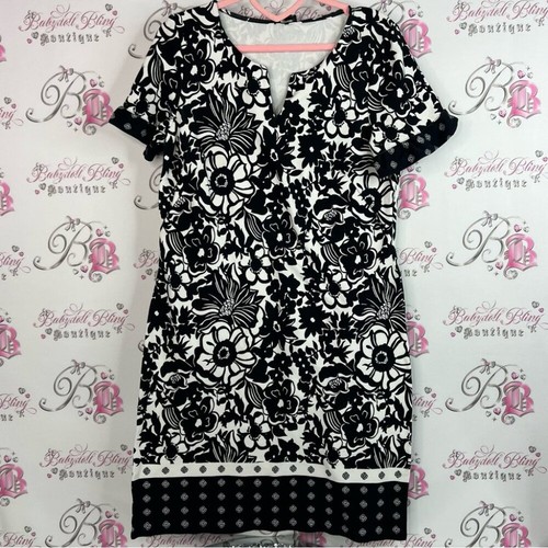 Talbots dress floral flowers