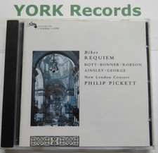 BIBER - Requiem PICKETT / BOTT / BONNER New London Consort - Ex CD L'Oiseau-Lyre