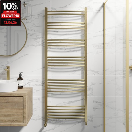 Radilux curved heated towel - radilux,