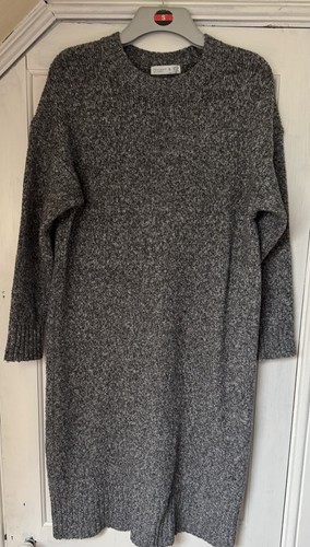 Primark long grey jumper dress - long,