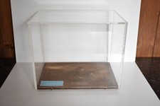 Ex Museum Artefact Perspex Display Case Archive Box Old Curios Feature Display J