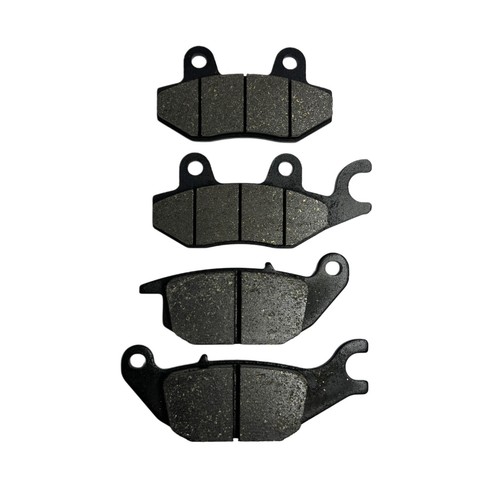Front rear brake pads - front, for