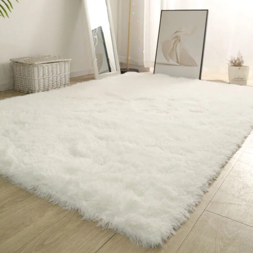 Soft fluffy mats furry - soft,