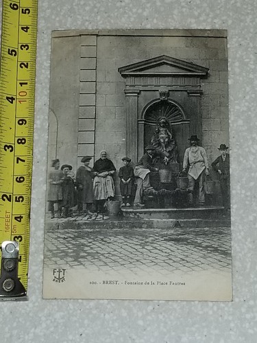 Rare vintage old postcard - old,