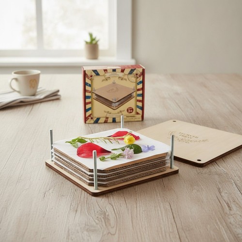 Layer flower press - kit, 6
