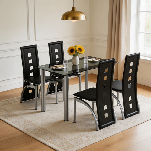 Dining table set for 4 - dining,