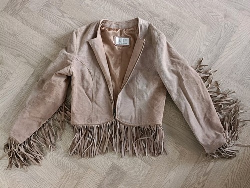 Vintage western suede crop - vintage,