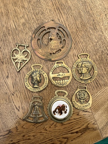 Vintage horse brass - horse,