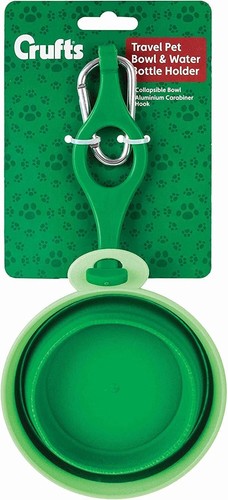 Crufts travel pet bowl - crufts, water