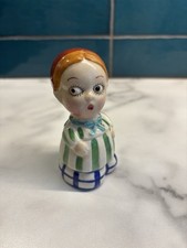 Art deco, hand painted googly