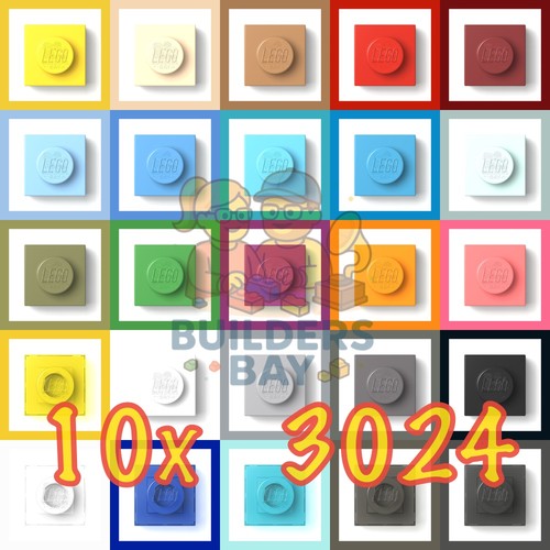Lego 1x1 plate - 3024, 10