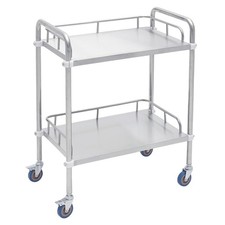 2Tier Stainless Steel Trolley