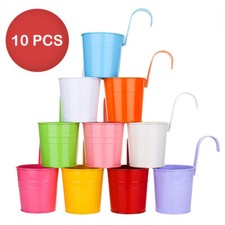 10-20PCS Metal Flower Pot