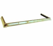 "Aldby Park" Polished Brass Adjustable Hearth Fender