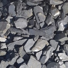 40mm black slate - black, chippings
