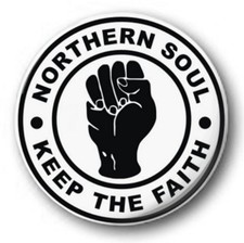 NORTHERN SOUL - 1 inch / 25mm Button Badge - Weller Jam Who Scooter Mod