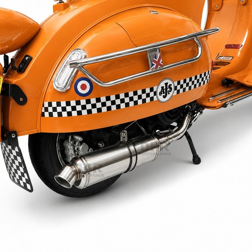 Ajs modena 125 full - full, stainless
