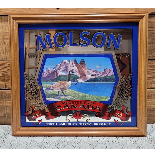 Vintage molson canada beer - molson,