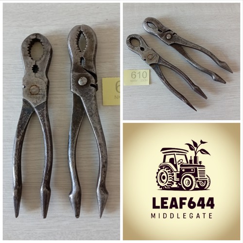 Gas fitters pliers plumbing - 2x,