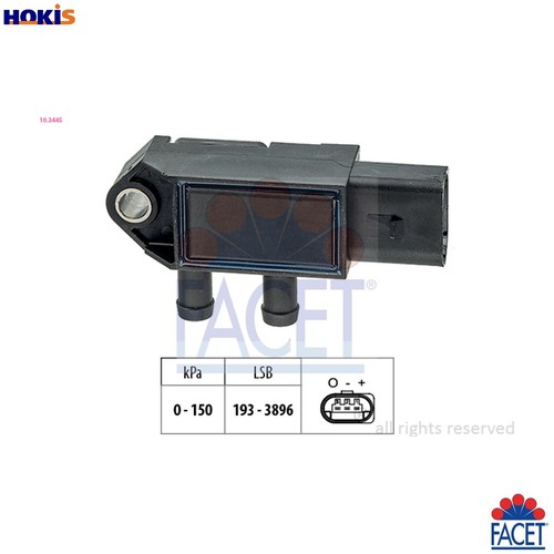 Sensor exhaust pressure - sensor,