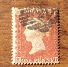 GB QV   One Penny Queen