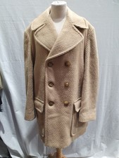Vintage Kagan Textiles Gannex Pure Wool & Mohair Button Up Coat- Chest 44in