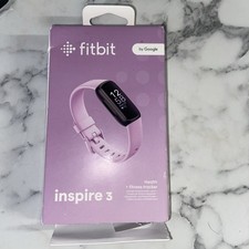 Fitbit Inspire 3 Fitness Tracker Purple + xtra strap boxed