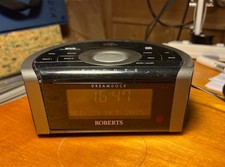 Roberts Radio Dreamdock 2 Clock Radio, Dab/Dab+/FM RDS with iPod Dock