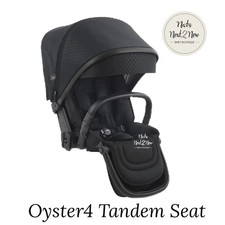 Oyster4 Tandem Seat - Raven -