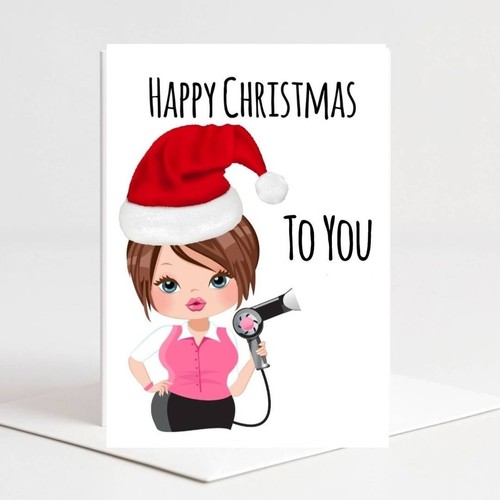 Hairdresser stylist christmas - ,