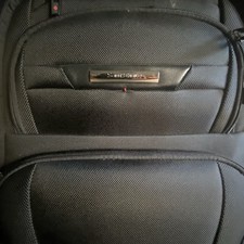 Samsonite Laptop Backpack With Red Shield, Various Pockets Excellent Condition