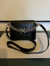 Each - Other crossbody black leather bag