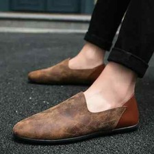 Suede Leather Men Casual Shoes