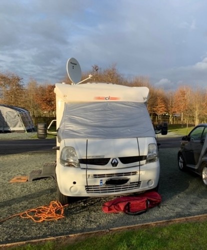 Motorhome external thermal