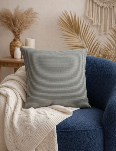 Silver cushion covers jumbo - cushion,