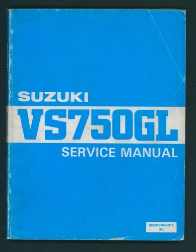 Suzuki manual vs750gl intruder - suzuki,