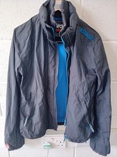 Superdry Professional The Windcheater Kids Black Jacket Size L