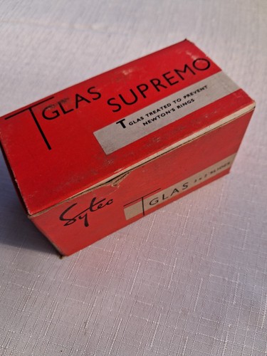Slide mounts metal and - glass, t