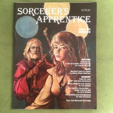 SORCERER'S APPRENTICE MAGAZINE Fall 1981 Issue #12 Tunnels & Trolls RPG