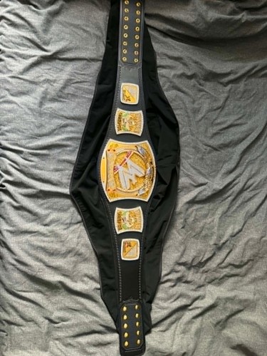 Authentic wwe spinner belt