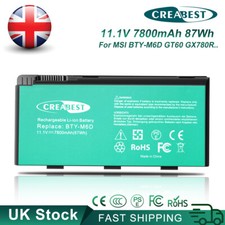 11.1V BTY-M6D Battery For MSI