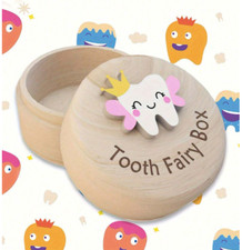 Carved Cute Tooth Fairy Box