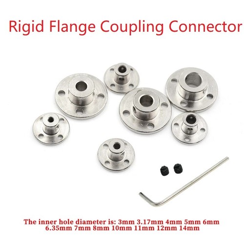 3mm 14mm rigid flange coupling - rigid,