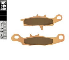 Brake Pads Set Galfer 2x FD319G1397 Sinter-Metal QUADS front 7,5mm for Kawasaki