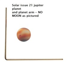 Eaglemoss Build A Model Solar System Used Issue 21 - Jupiter and  Planet Arm