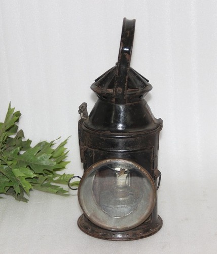 Antique iron lamp lantern - iron,