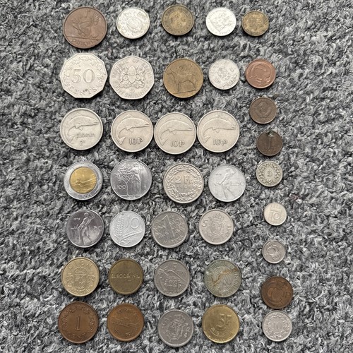 Job lot vintage foreign coins - job,