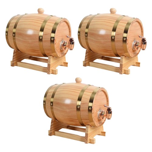 Oak barrel with - oak,
