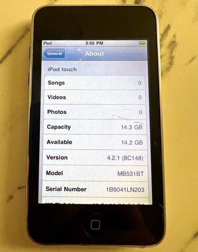 Apple ipod touch - apple, 2nd